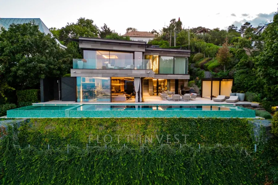 Magnificent minimal villa in Buda