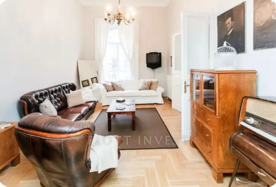 Bright & Quiet 1-Bedroom Apartment for Rent on Andrássy Avenue – District VI, Budapest