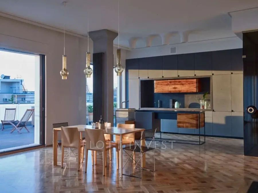 Fantastic panoramic Danube view apartment with huge terracce in Újlipótváros
