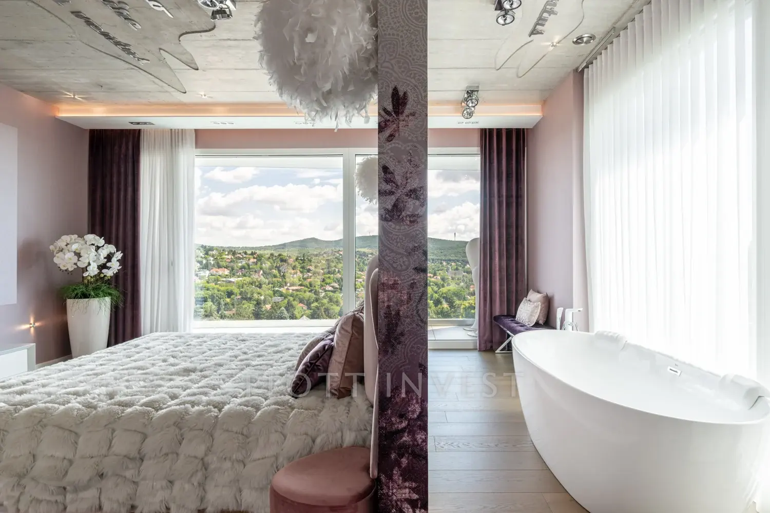 Modern luxusvilla Budán