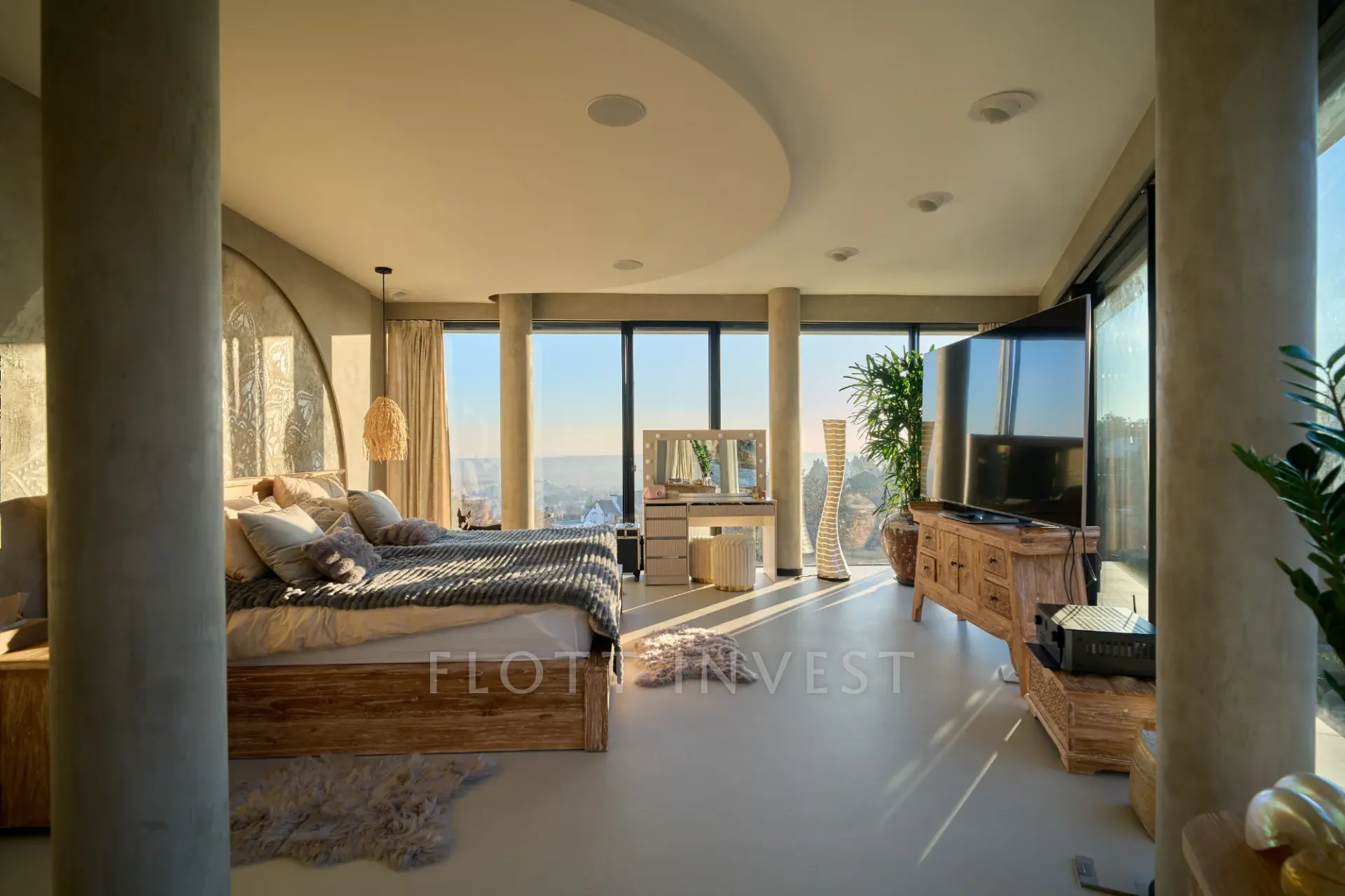Panorámás penthouse a Széchényi hegy tetején