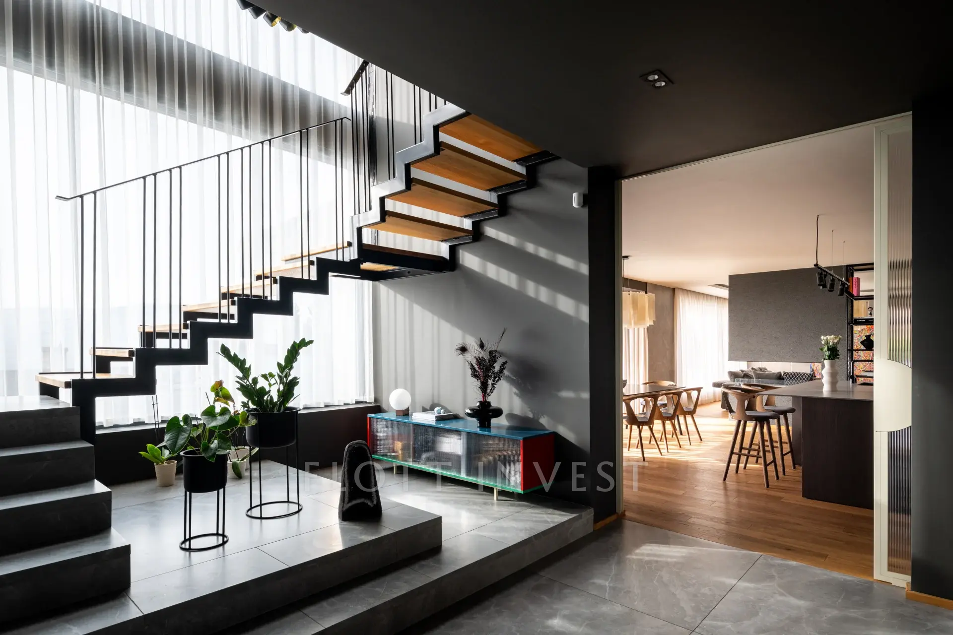 Kétszintes panorámás penthouse Törökvészen