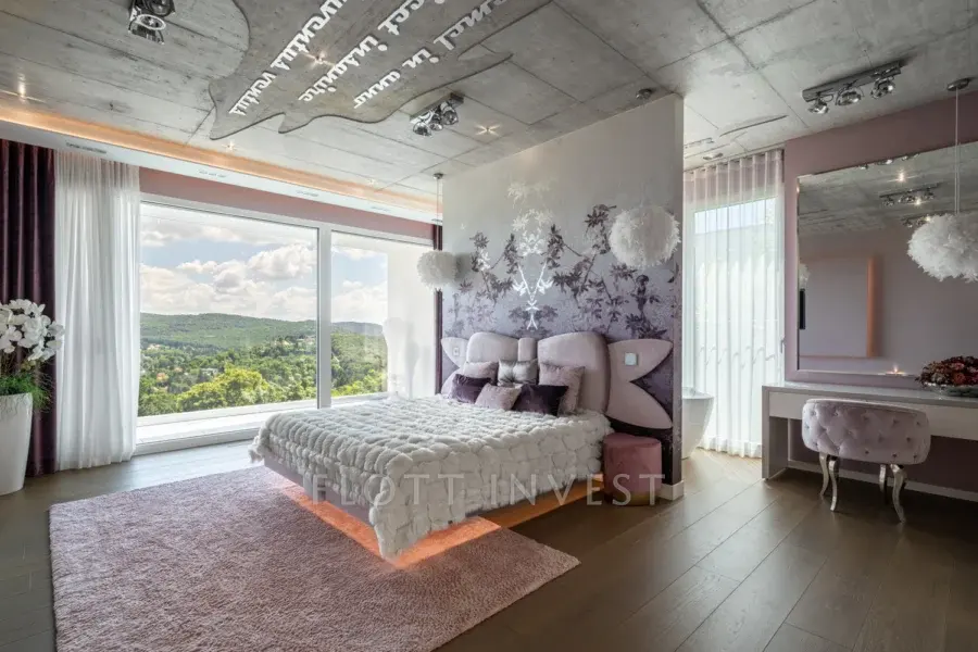 Modern luxusvilla Budán