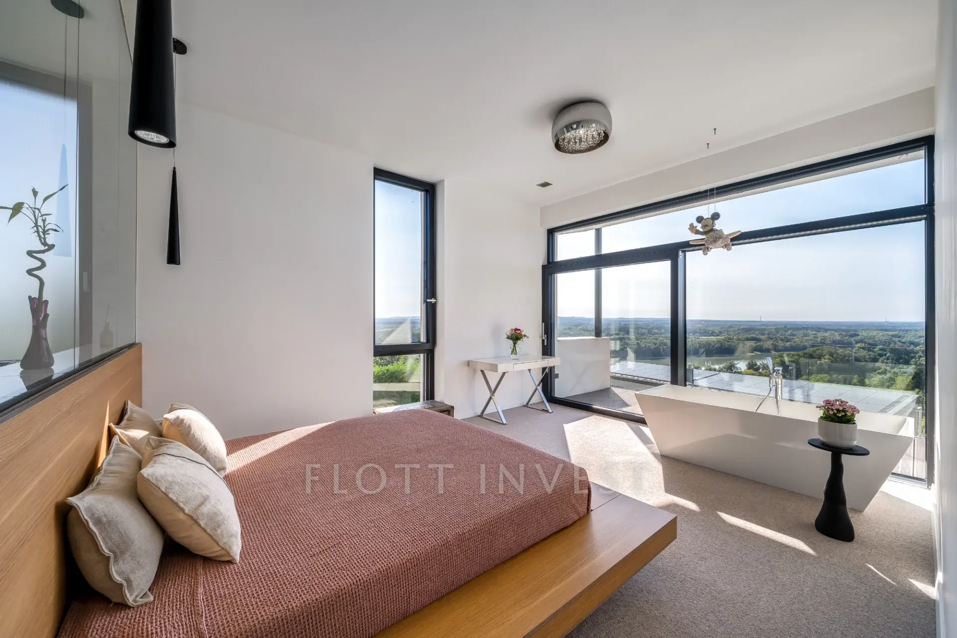 Páratlan dunai panorámás, modern villa Szentendrén