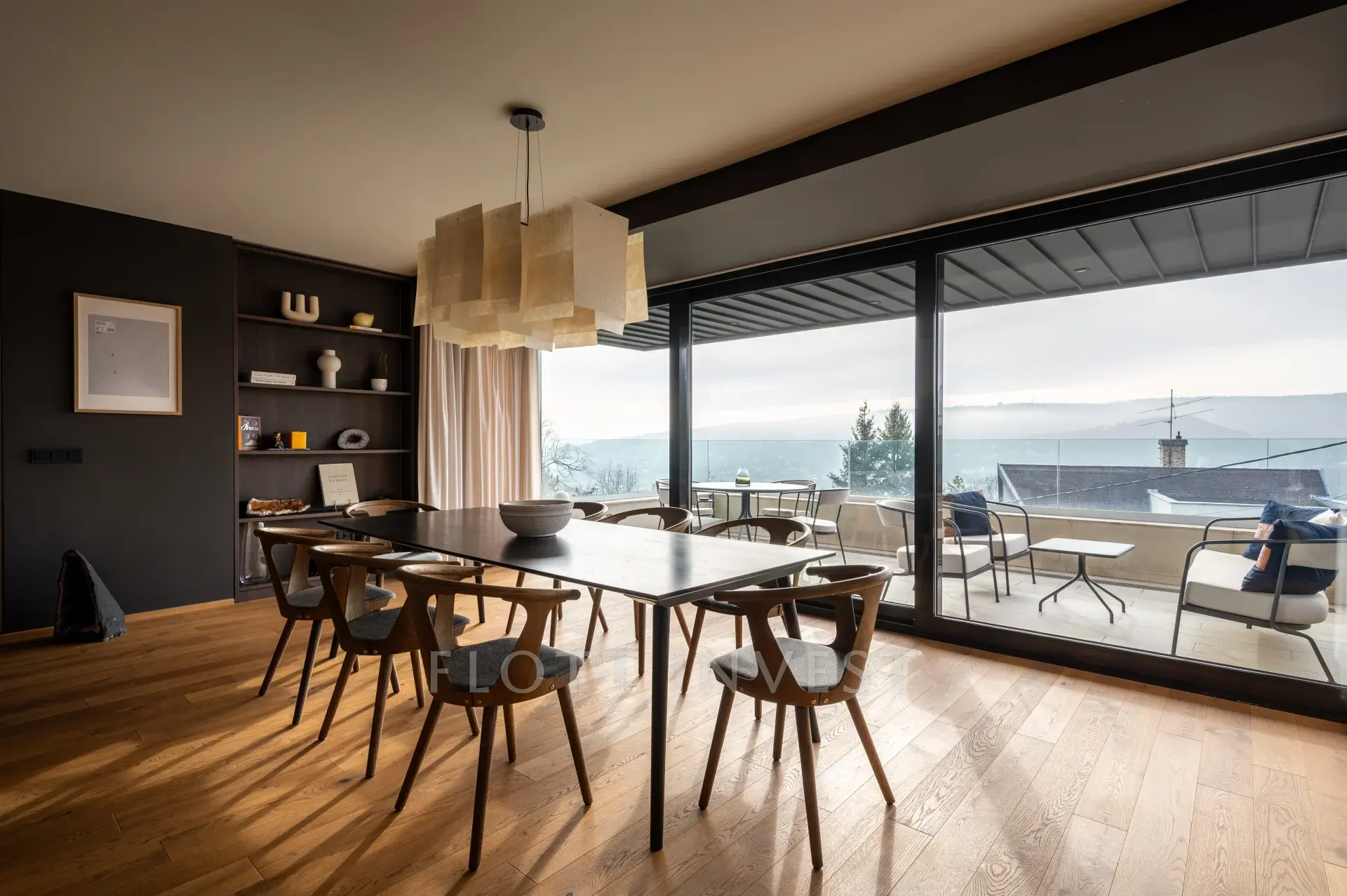 Kétszintes panorámás penthouse Törökvészen