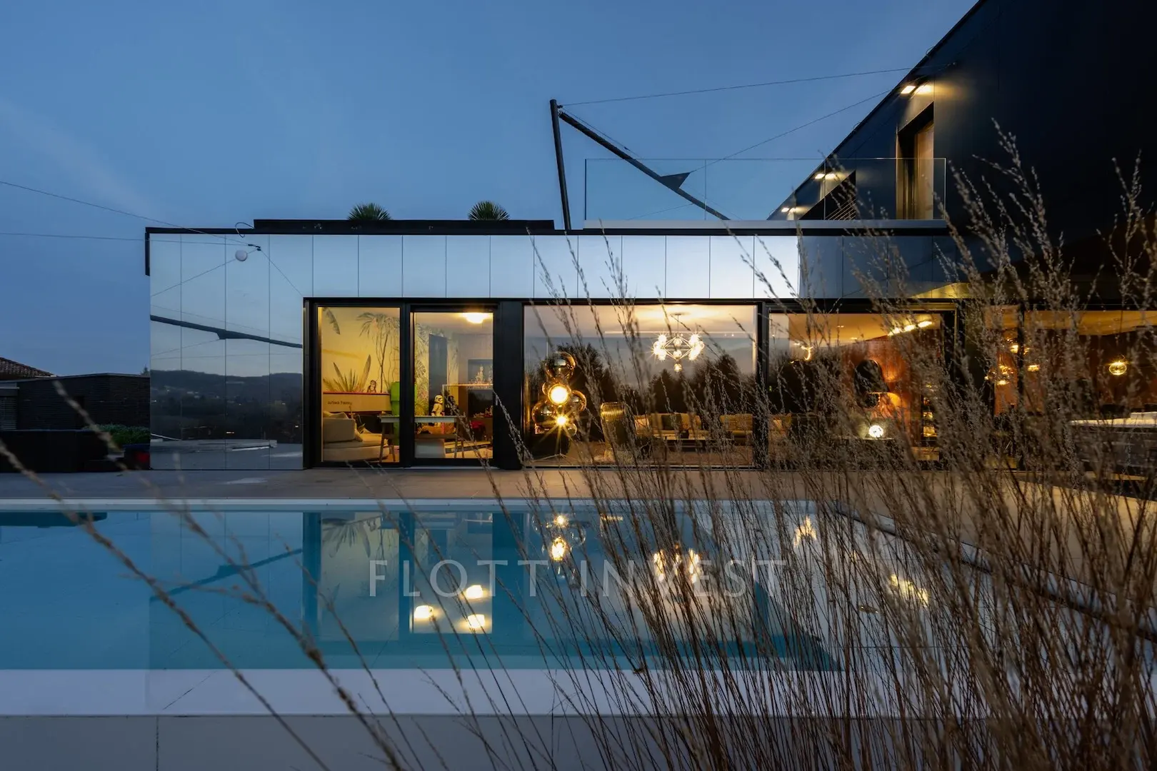 Ultra modern villa Budapest határában, örök panorámával