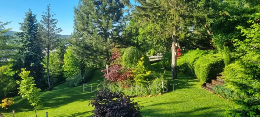 Magnificent modern family house with a fabulous garden