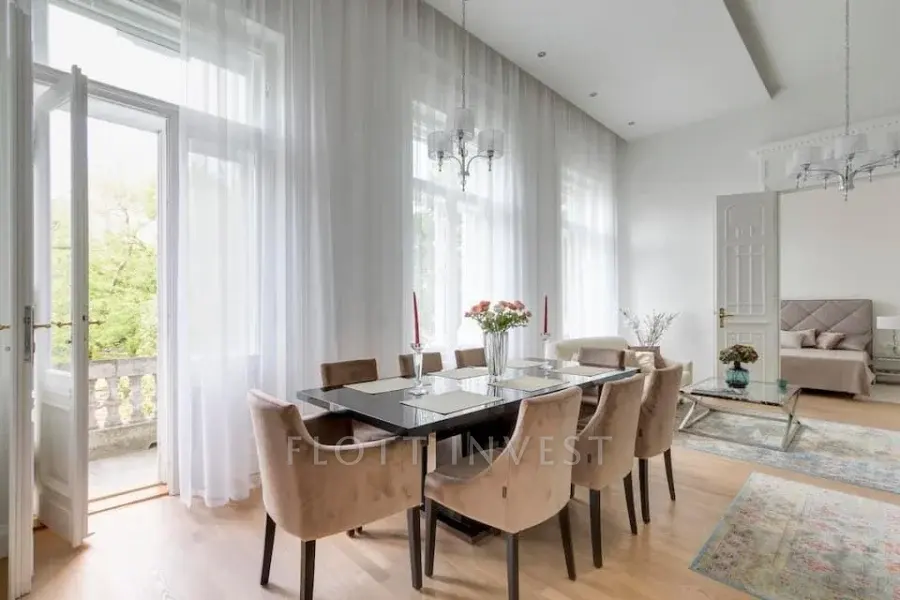 Amazing apartment with view to a park in the city center