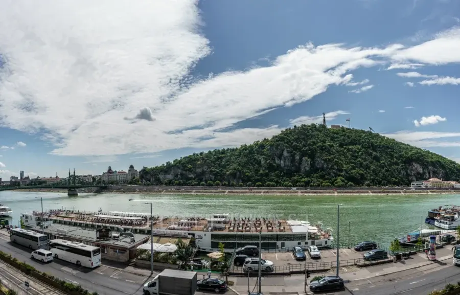 Wonderful panoramic view of the Danube